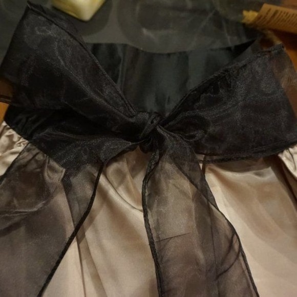Satin Hostess Cocktail Apron - Picture 8 of 8
